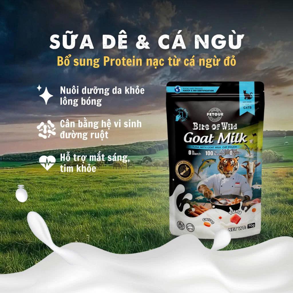 PATE sữa dê BITE OF WILD-duoc-ban-tai-CLOUDY PET SHOP