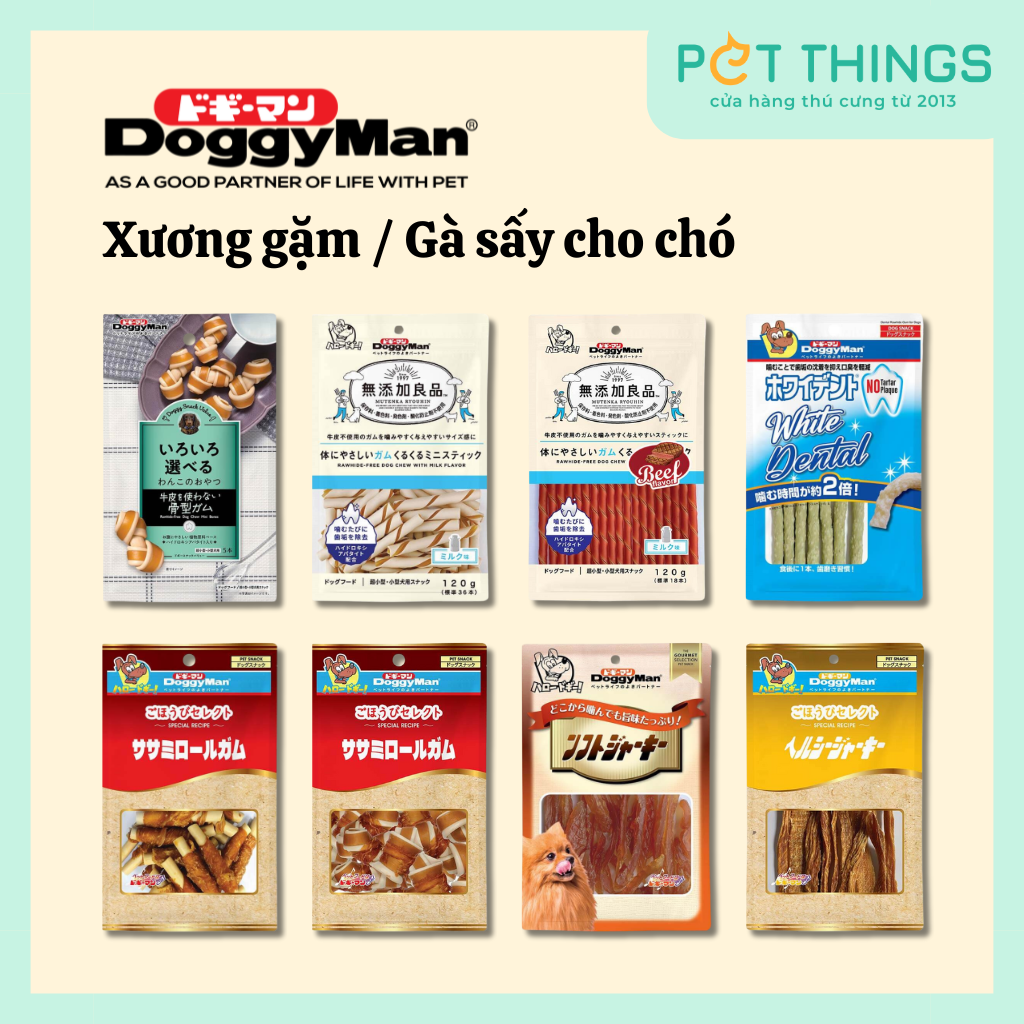Treats, snack cún DOGGYMAN-duoc-ban-tai-CLOUDY PET SHOP