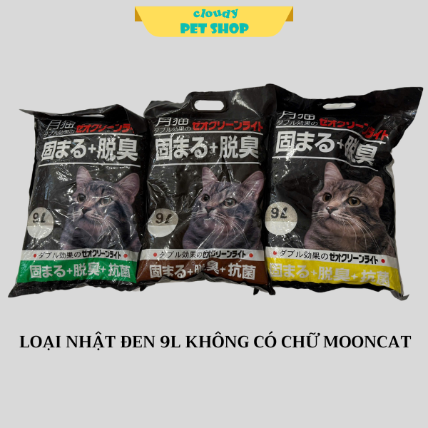 Cát Nhật Đen 9l -duoc-ban-tai-CLOUDY PET SHOP