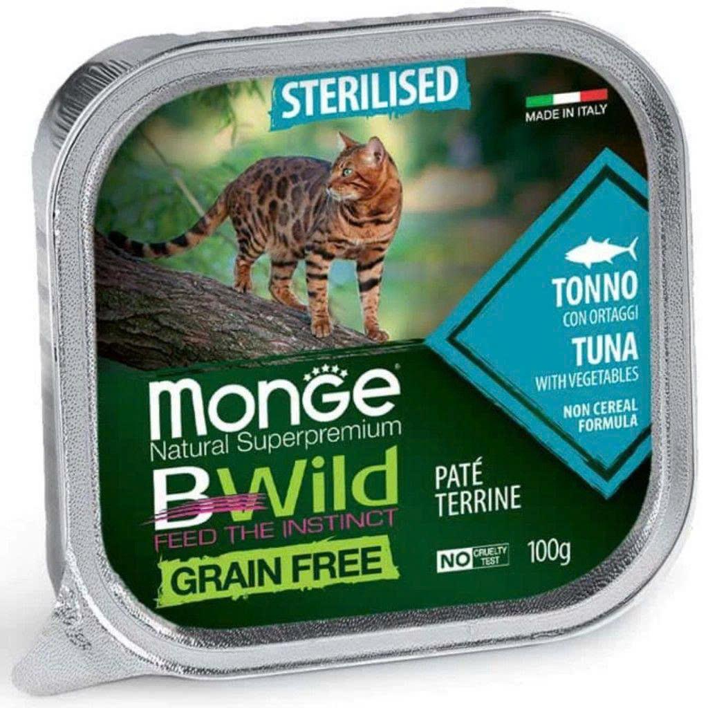 PATE MONGE BWILD CHO MÈO HỘP THIẾC 100G-duoc-ban-tai-CLOUDY PET SHOP