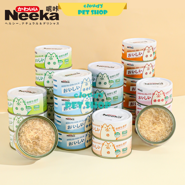 Pate Neeka Dinh Dưỡng Cao Thơm Ngon Nhiều Vị Cho Mèo Mọi Lứa Tuổi 85g -duoc-ban-tai-CLOUDY PET SHOP