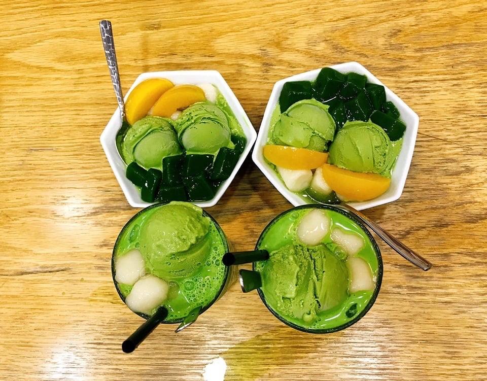 Kem Trà Xanh-duoc-ban-tai-Kem Thái Lan Mingo