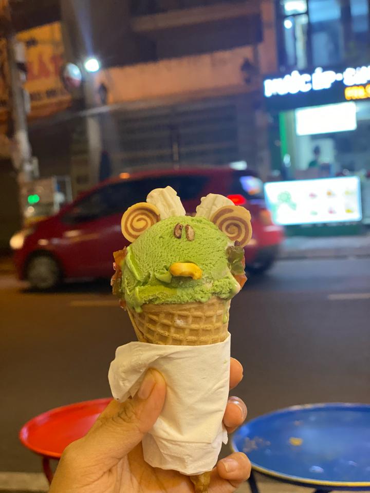Kem Trà Xanh-duoc-ban-tai-Kem Thái Lan Mingo