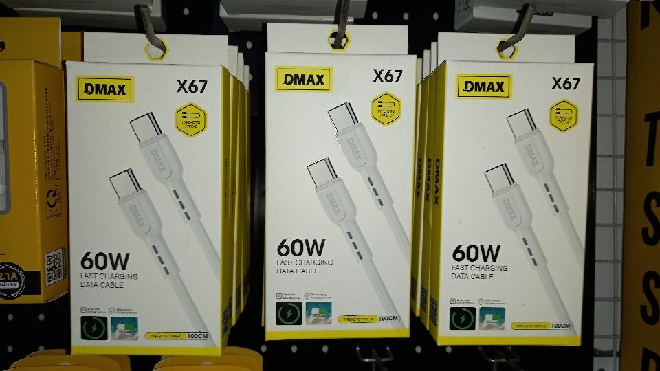 Cáp Dmax X67 Cable samsung mới 60W-duoc-ban-tai-SHOP NGỌC ÁNH