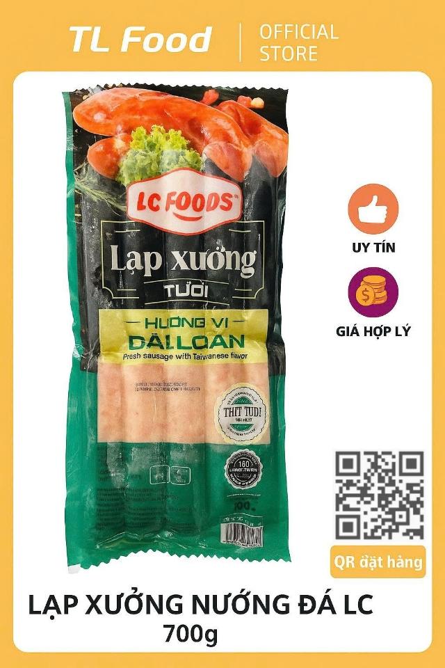 Lạp Xưởng Tươi LC 700g -duoc-ban-tai-TL Food