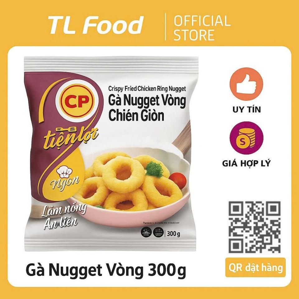 Gà vòng nuget gói 300g-duoc-ban-tai-TL Food