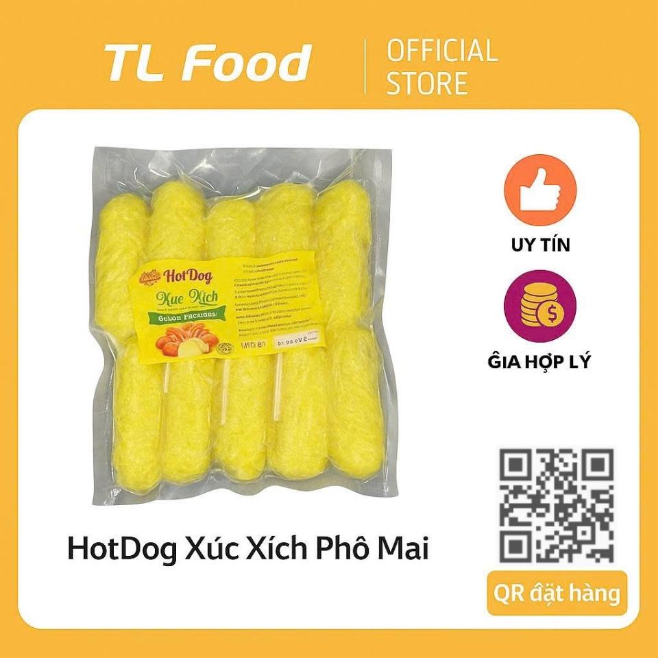 HotDog Pho Mai gói 1kg 10cái-duoc-ban-tai-TL Food