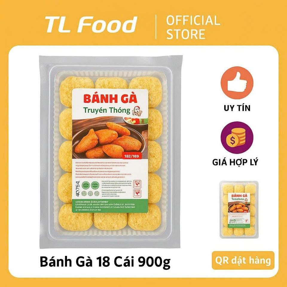 Bánh Gà Truyền Thống 850g - 920g-duoc-ban-tai-TL Food