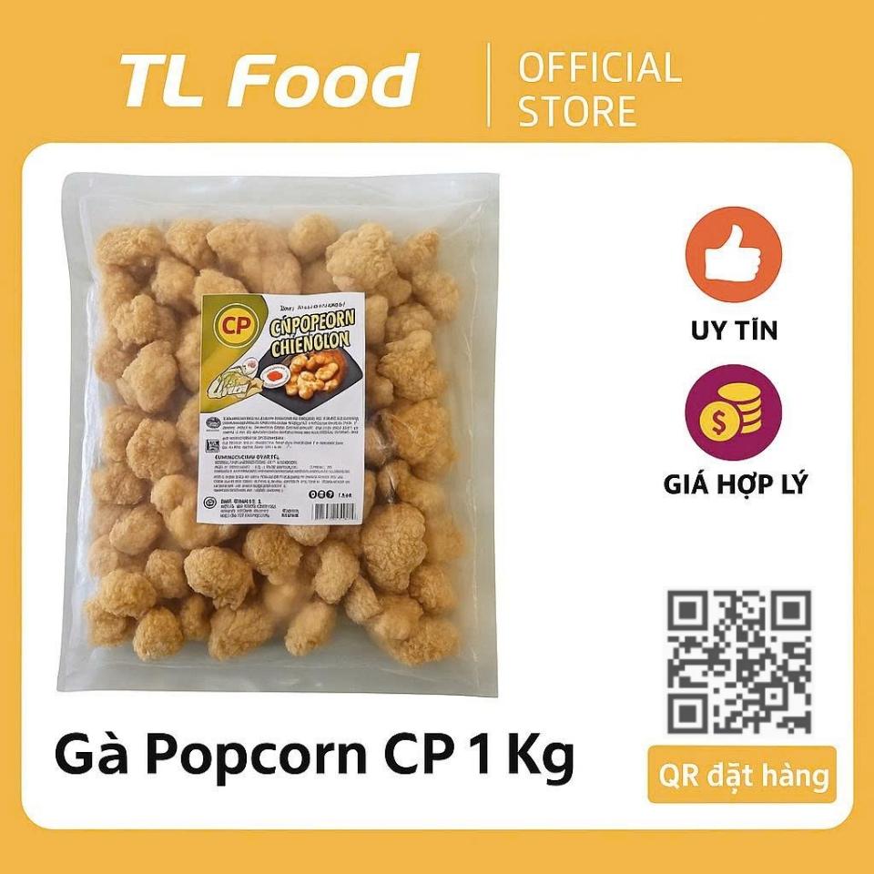 Gà popcon gói 1kg-duoc-ban-tai-TL Food