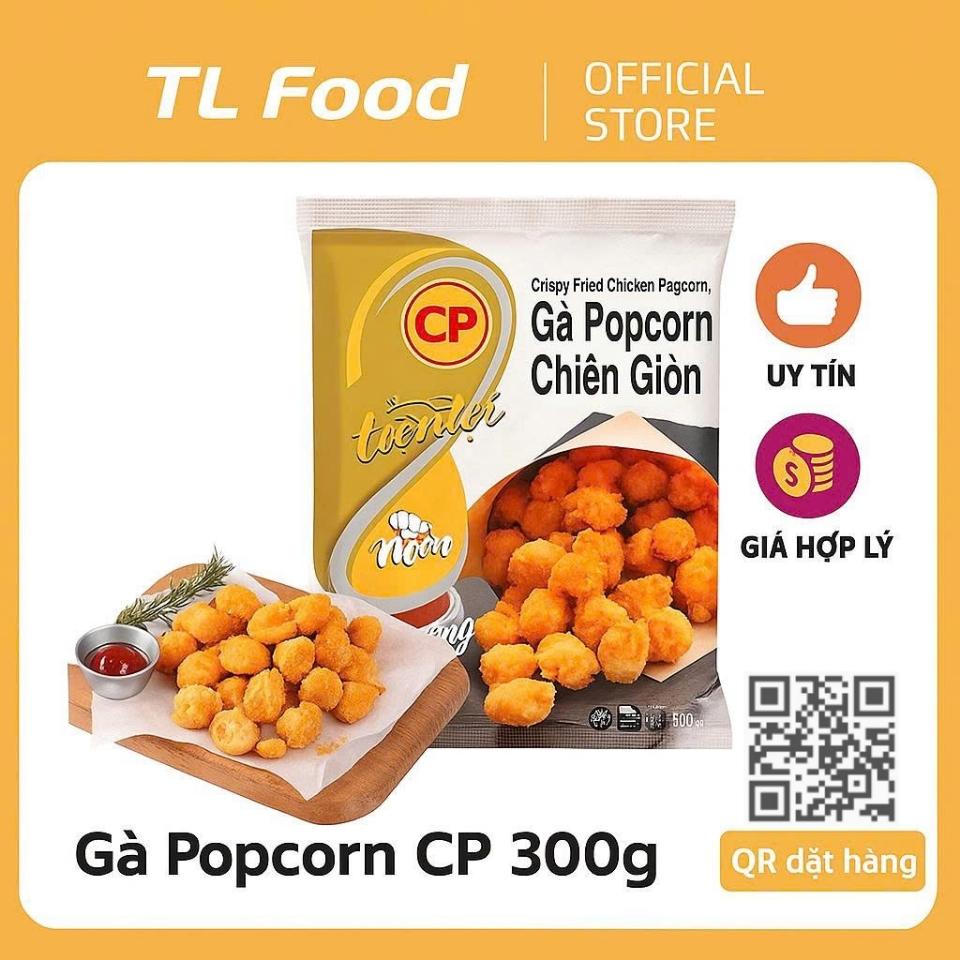 Gà Popcorn gói 300g-duoc-ban-tai-TL Food