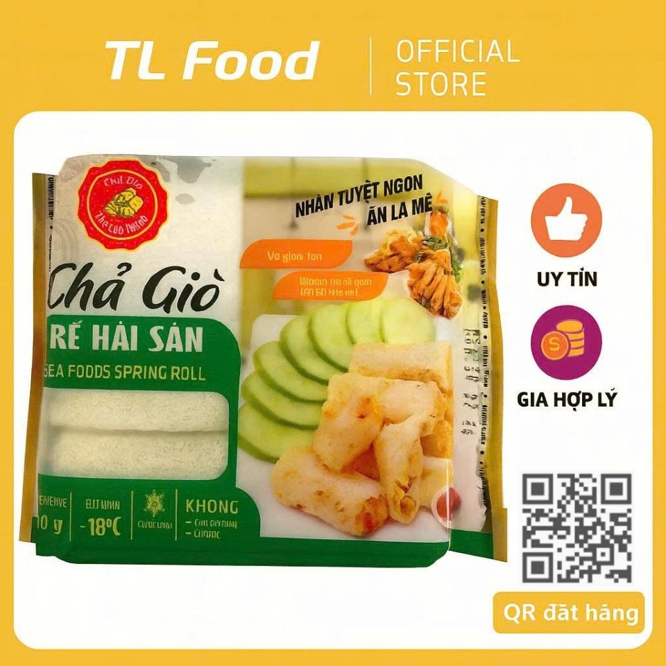 Chả giò dế hải sản gói 400g-duoc-ban-tai-TL Food