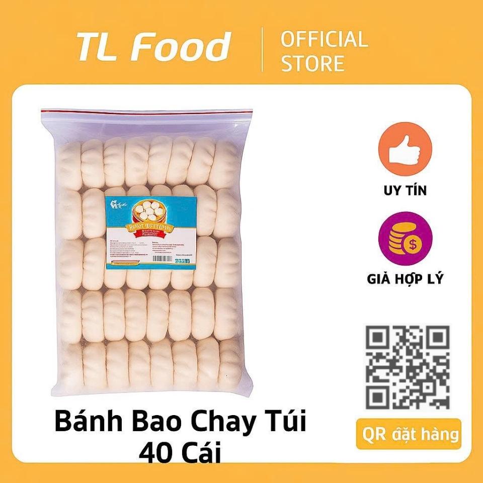  Bánh bao chay( Túi 40 bánh)-duoc-ban-tai-TL Food