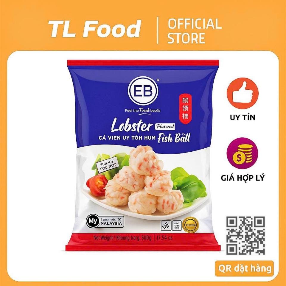 Viên Tôm Hùm EB 500g 25 viên-duoc-ban-tai-TL Food