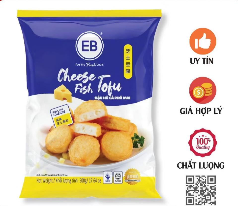 Đậu Hũ Phô Mai EB gói 500g 25 viên-duoc-ban-tai-TL Foods