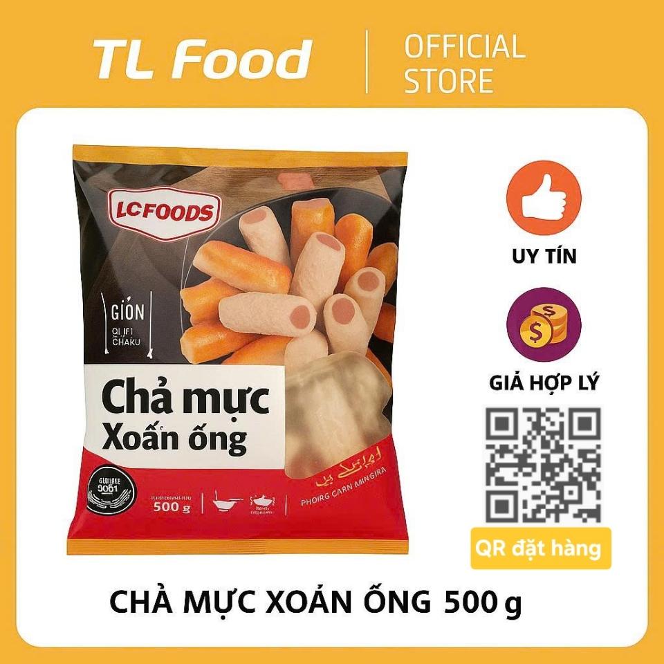 Chả Mực Xoắn Ống LC gói 500g-duoc-ban-tai-TL Food