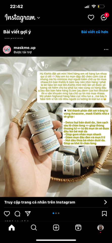 Nạ đất sét Kiehls-duoc-ban-tai-DAUHIEEN COSMETICS