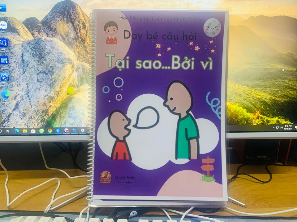 [Autismshop]Học liệu dạy trẻ câu hỏi tại sao bởi vì-duoc-ban-tai-Autismshop.vn-Đồ chơi sách học liệu giáo dục đặc biệt