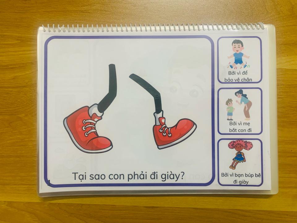 [Autismshop]Học liệu dạy trẻ câu hỏi tại sao bởi vì-duoc-ban-tai-Autismshop.vn-Đồ chơi sách học liệu giáo dục đặc biệt