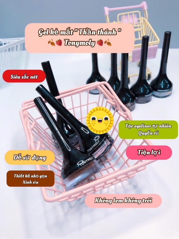 Gel Kẻ Mắt Tony Màu Đen & Nâu-duoc-ban-tai-Hoàng Lan - Mỹ Phẩm Chính Hãng