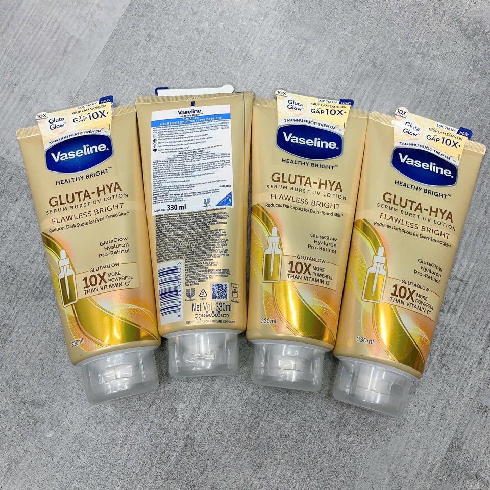 Dưỡng Thể Vaseline Vàng Ngày Lotion 10X Thái Lan 300ml-duoc-ban-tai-Hoàng Lan - Mỹ Phẩm Chính Hãng