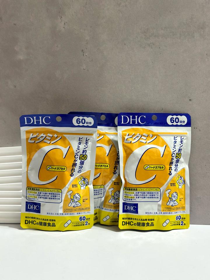 Viên uống Vitamin C DHC Nhật Bản 120 viên 60 ngày-duoc-ban-tai-Hoàng Lan - Mỹ Phẩm Chính Hãng
