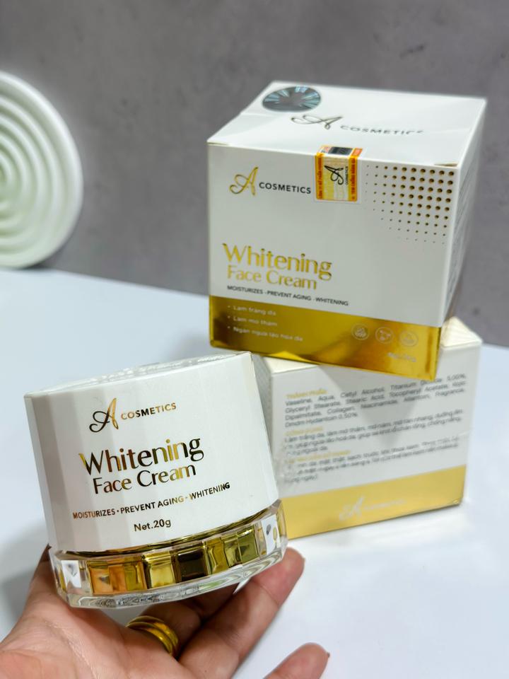 KEM FACE Pháp A Cosmetic 20g Mẫu Mới-duoc-ban-tai-Hoàng Lan - Mỹ Phẩm Chính Hãng