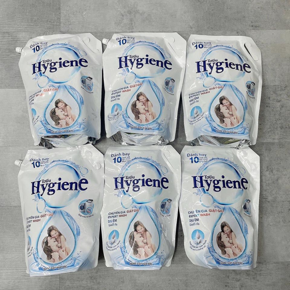[Lớn] Nước Giặt Hygiene Thái Màu Trắng 3L -duoc-ban-tai-Hoàng Lan - Mỹ Phẩm Chính Hãng