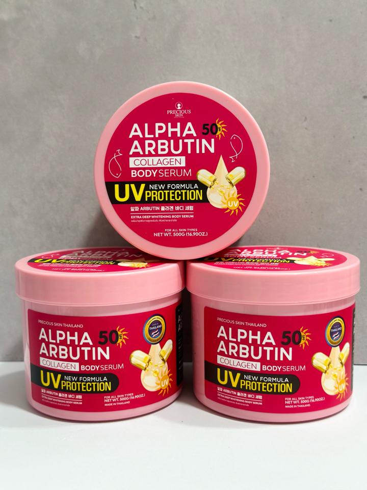 Kem Dưỡng Alpha Arbutin Hủ Tròn Hồng 500gr-duoc-ban-tai-Hoàng Lan - Mỹ Phẩm Chính Hãng