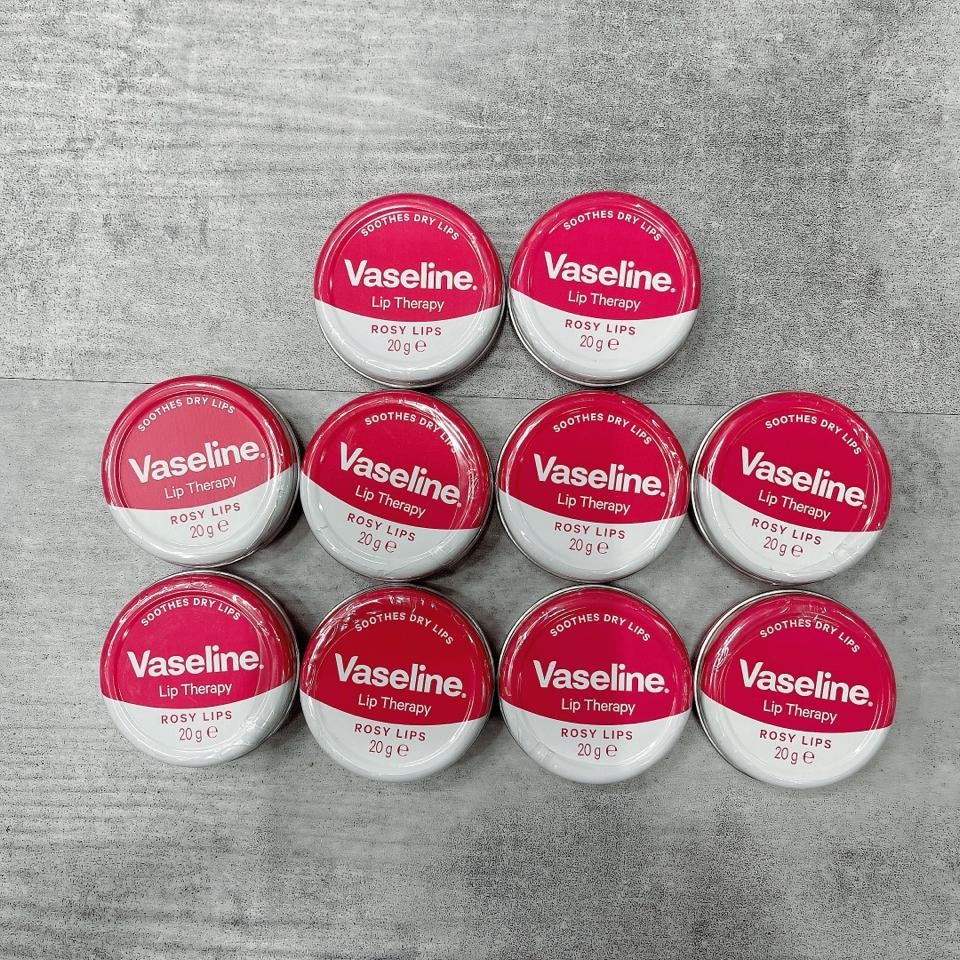 Son Dưỡng Môi Vaseline Hủ Thiếc Màu Hồng-duoc-ban-tai-Hoàng Lan - Mỹ Phẩm Chính Hãng
