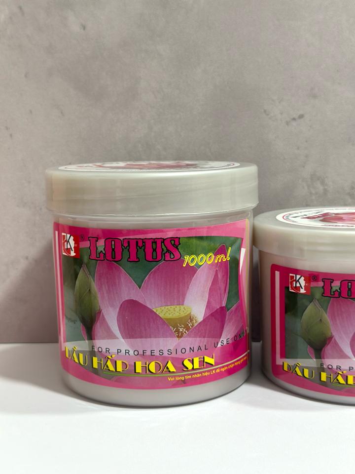 Ủ Tóc Hoa Sen 1000ml -duoc-ban-tai-Hoàng Lan - Mỹ Phẩm Chính Hãng