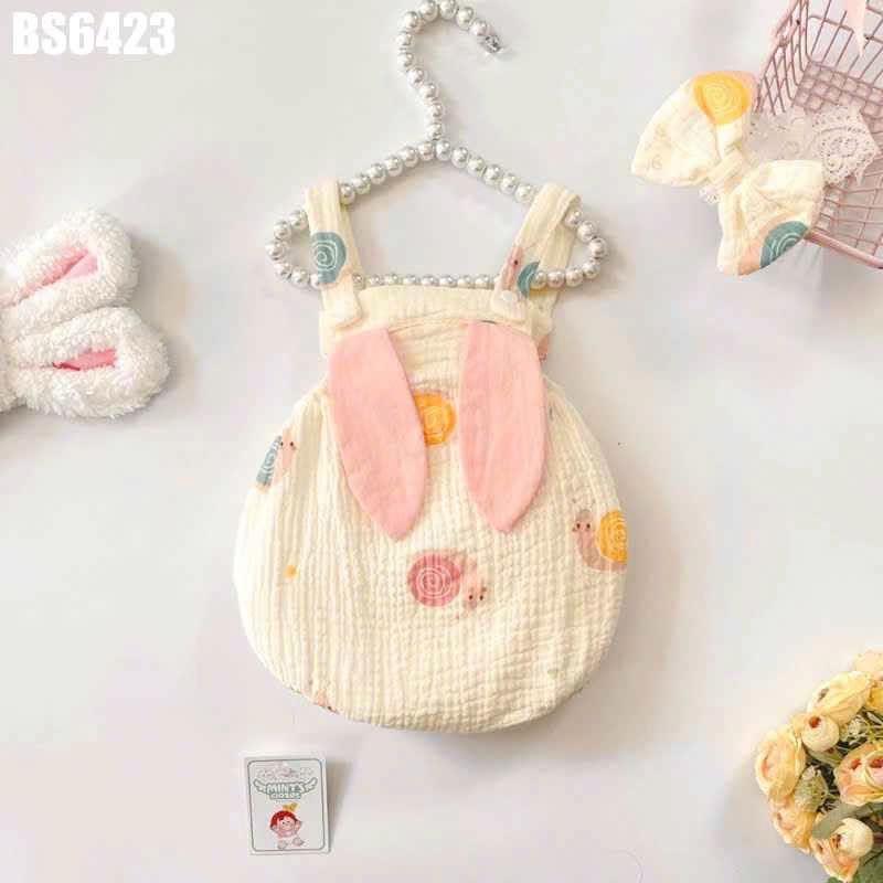 BS6423 - Set Body Musline Tai Thú Cho Bé Sơ Sinh-duoc-ban-tai-Nhập Khẩu Chính Hãng
