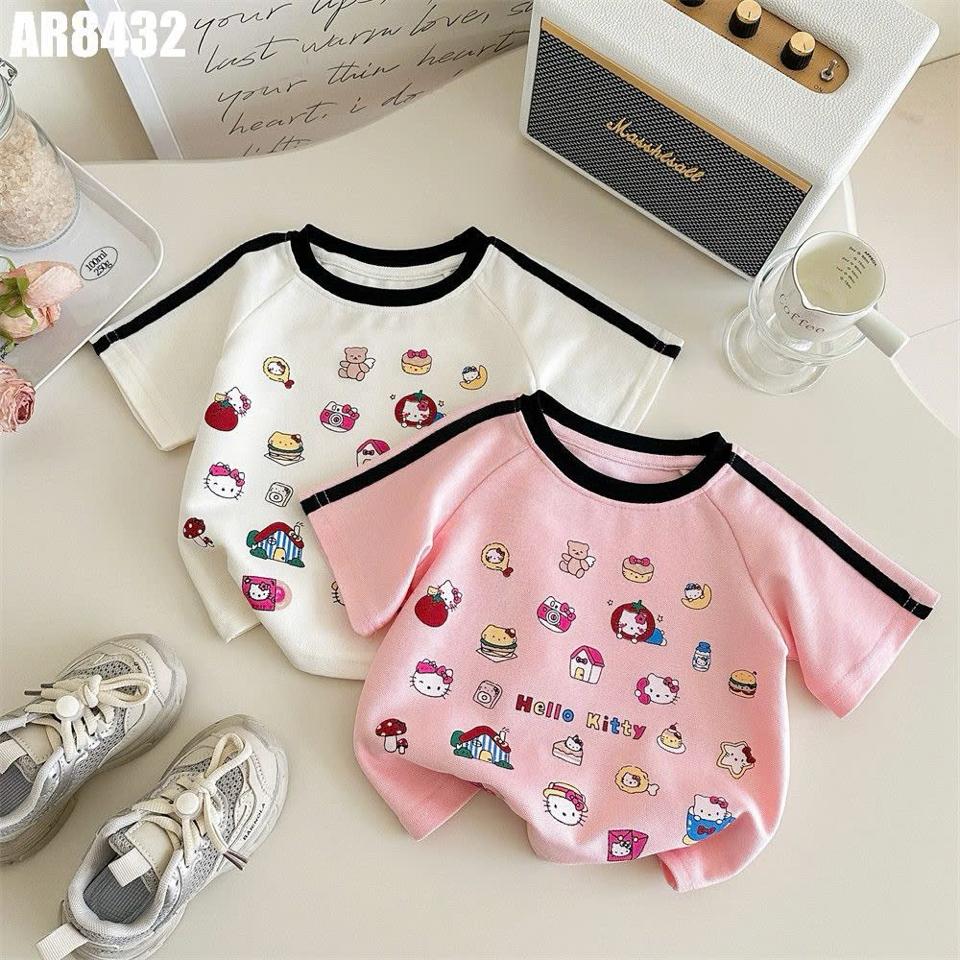 AR8432 - Áo kitty viền đen-duoc-ban-tai-Nhập Khẩu Chính Hãng