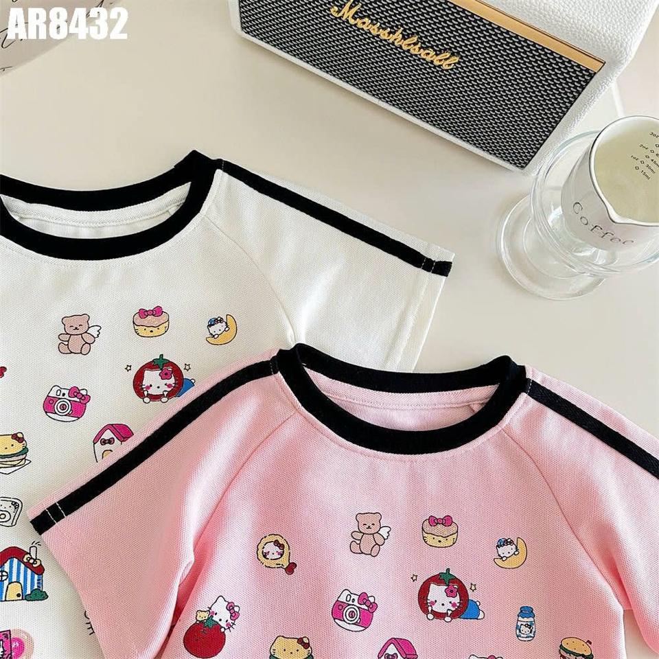 AR8432 - Áo kitty viền đen-duoc-ban-tai-Nhập Khẩu Chính Hãng