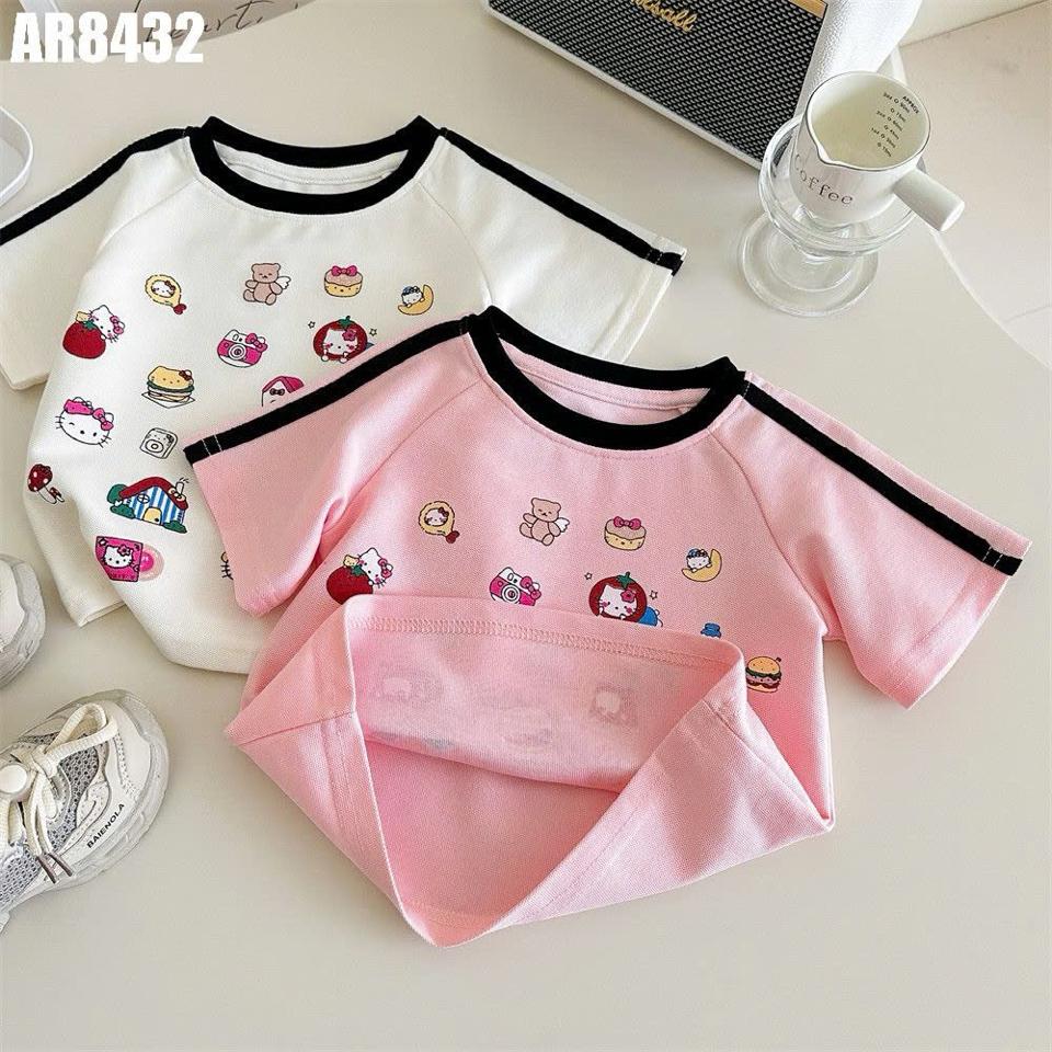 AR8432 - Áo kitty viền đen-duoc-ban-tai-Nhập Khẩu Chính Hãng