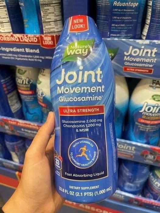 GLUCOSAMINE JOINT MOVEMENT DẠNG NƯỚC BỔ XƯƠNG KHỚP CỰC KỲ HIỆU QUẢ CỦA MỸ CHAI 1L -duoc-ban-tai-Nhập Khẩu Chính Hãng