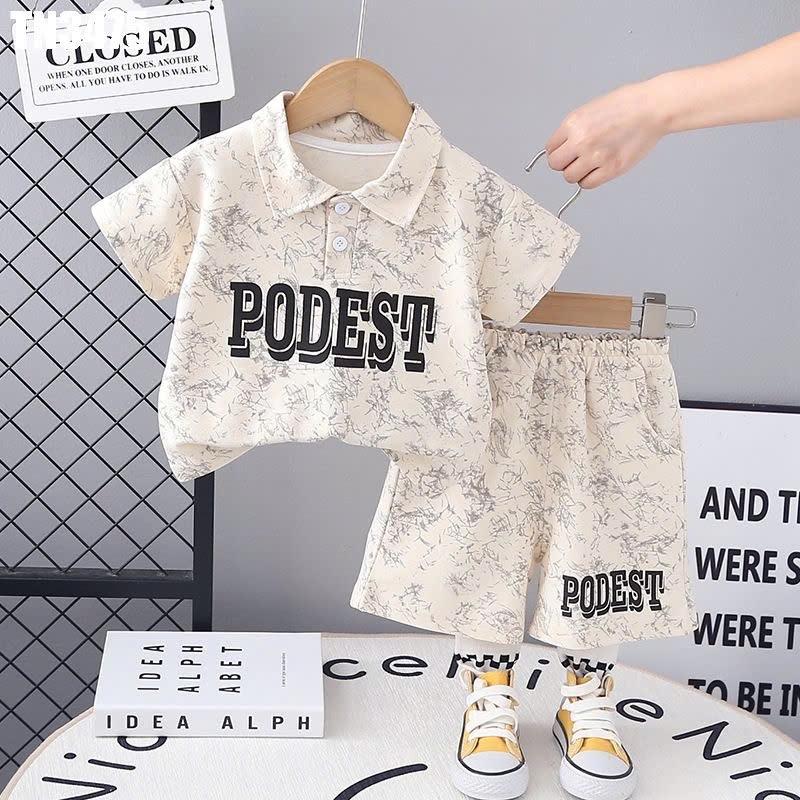 TN3475 - Set Áo Quần Hoa Văn Podest Cho Bé Trai-duoc-ban-tai-Nhập Khẩu Chính Hãng