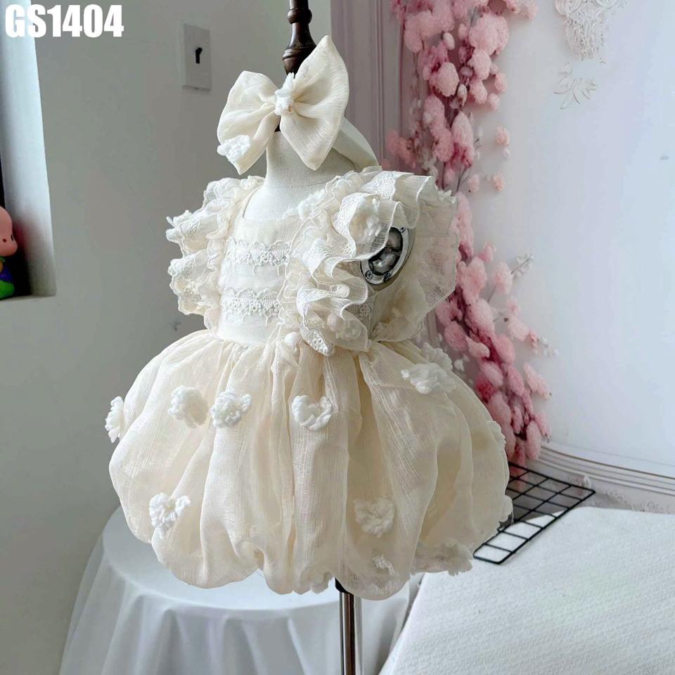 GS1404 - Set váy bí hoa nổi-duoc-ban-tai-Nhập Khẩu Chính Hãng