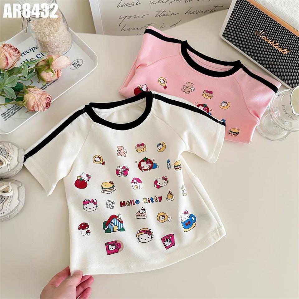 AR8432 - Áo kitty viền đen-duoc-ban-tai-Nhập Khẩu Chính Hãng