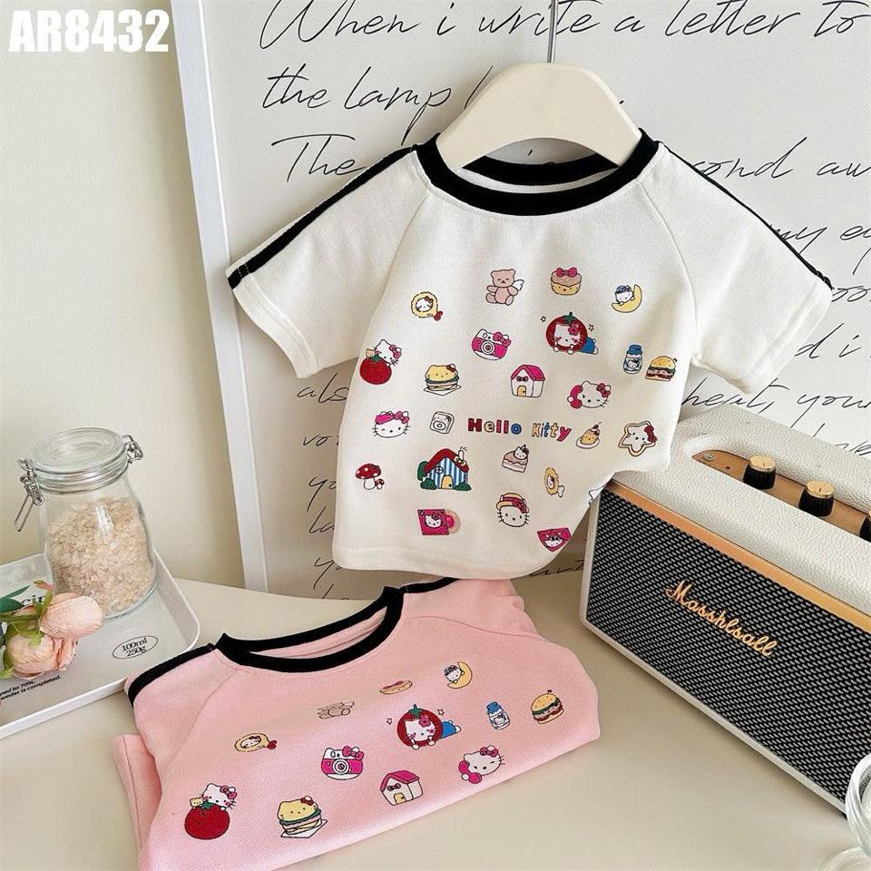 AR8432 - Áo kitty viền đen-duoc-ban-tai-Nhập Khẩu Chính Hãng