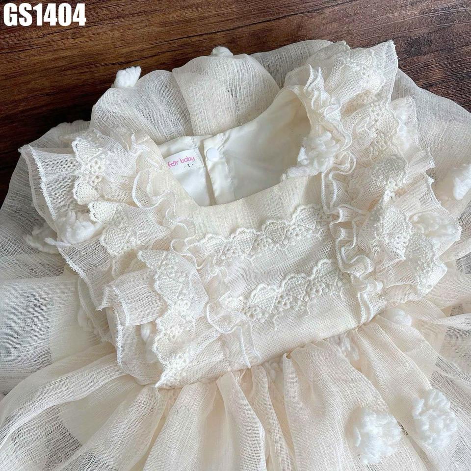 GS1404 - Set váy bí hoa nổi-duoc-ban-tai-Nhập Khẩu Chính Hãng