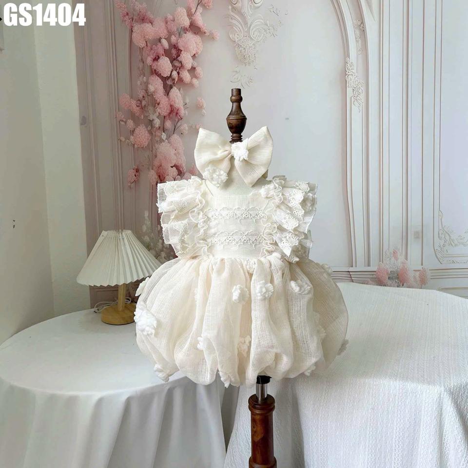 GS1404 - Set váy bí hoa nổi-duoc-ban-tai-Nhập Khẩu Chính Hãng