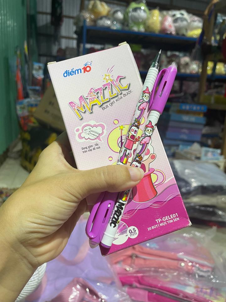 Bút TL Mazzic gel bôi được (xanh, tím)-duoc-ban-tai-Gấu Trúc’s House