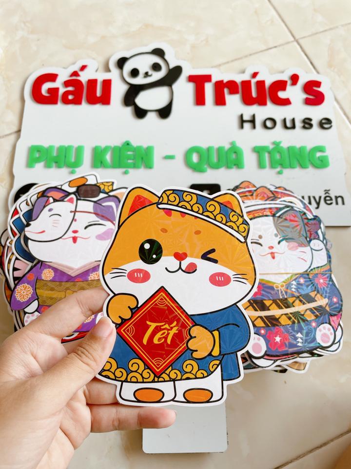 Lì xì chibi ánh nhũ-duoc-ban-tai-Gấu Trúc’s House