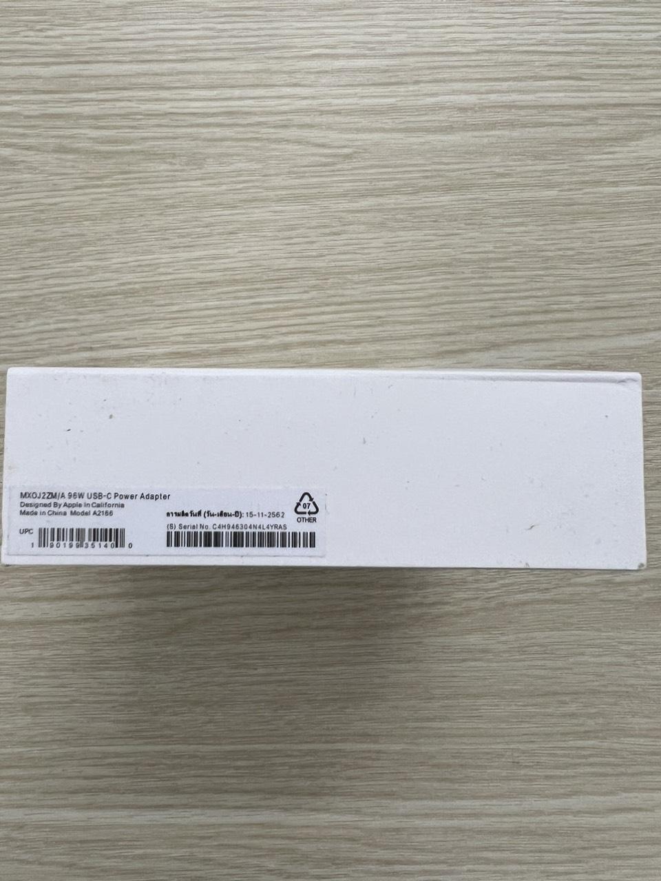 SẠC MACBOOK 96W USB-C NEW ORIGINAL-duoc-ban-tai-TRUNG TÂM SỬA CHỮA LAPTOP TRUNG KIÊN