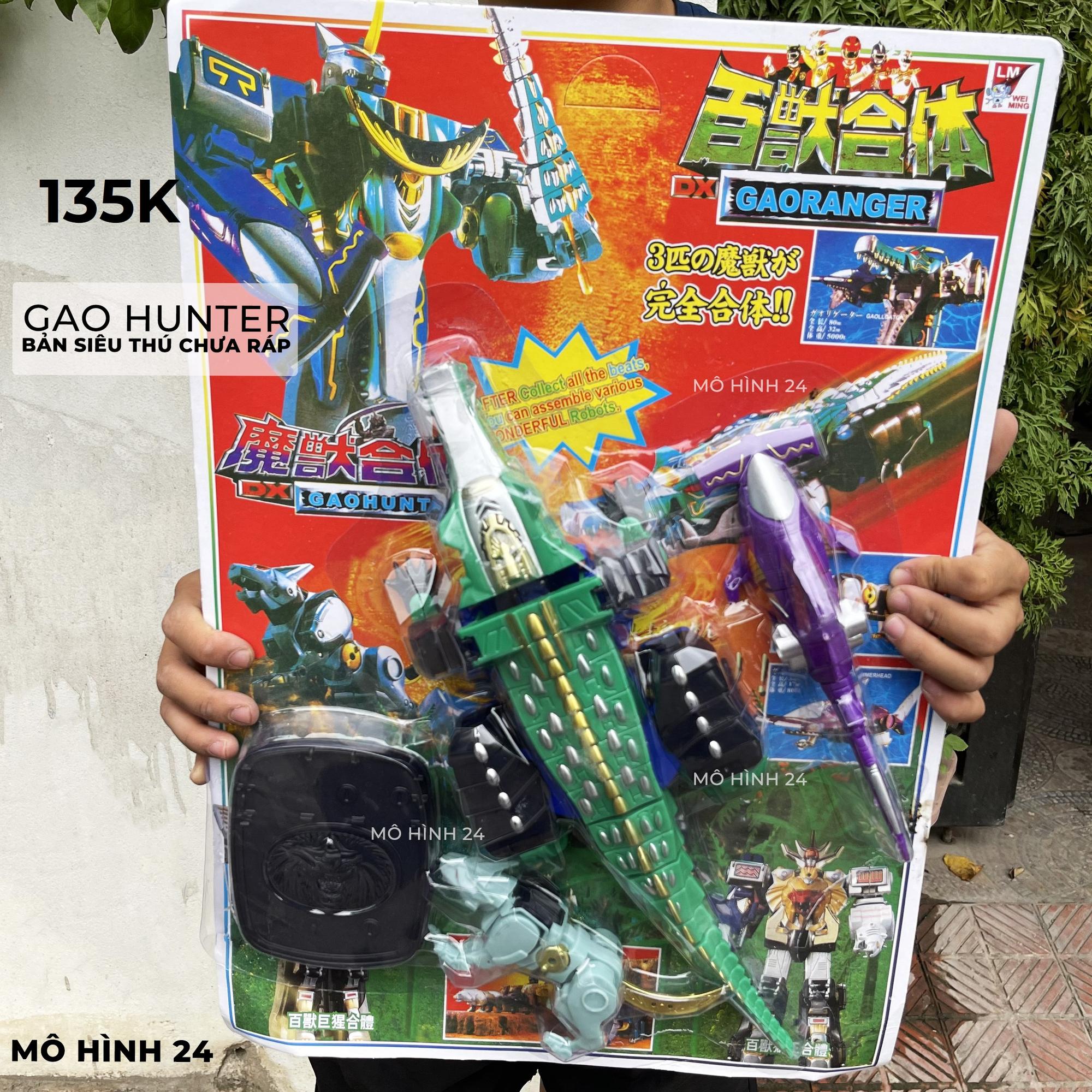 Bộ siêu nhân GAO HUNTER SIÊU THÚ-duoc-ban-tai-Mô hình 24