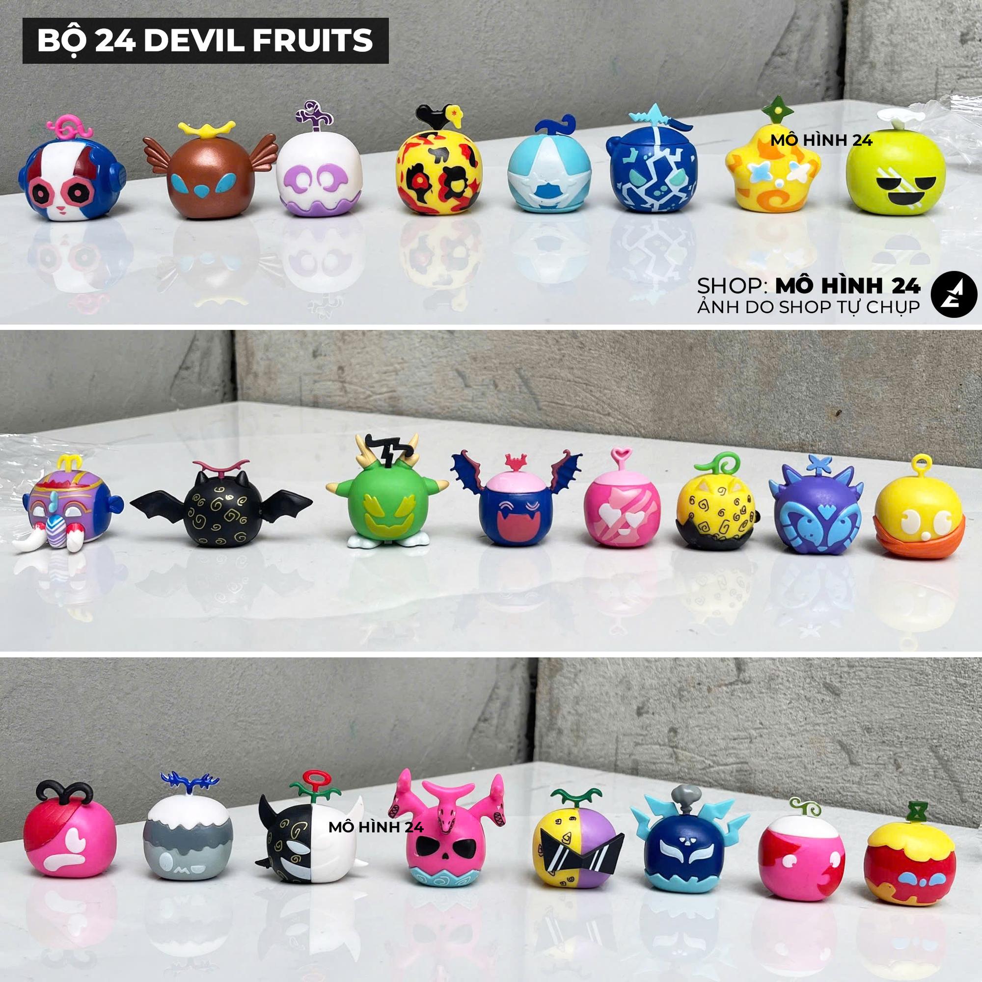BỘ 24 TRÁI ÁC QUỶ DEVIL FRUITS 4CM-duoc-ban-tai-Mô hình 24