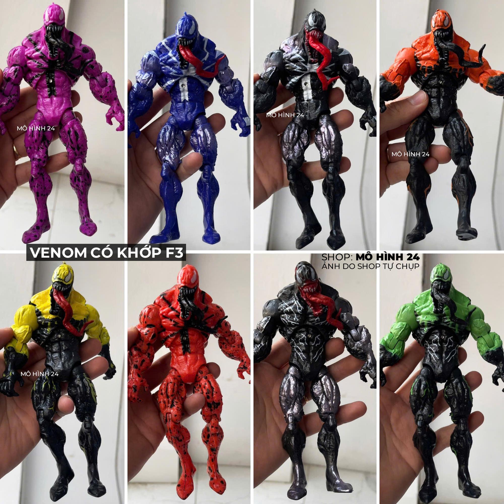 Mô Hình Venom Có Khớp F3 (SET 8 CON)-duoc-ban-tai-Mô hình 24