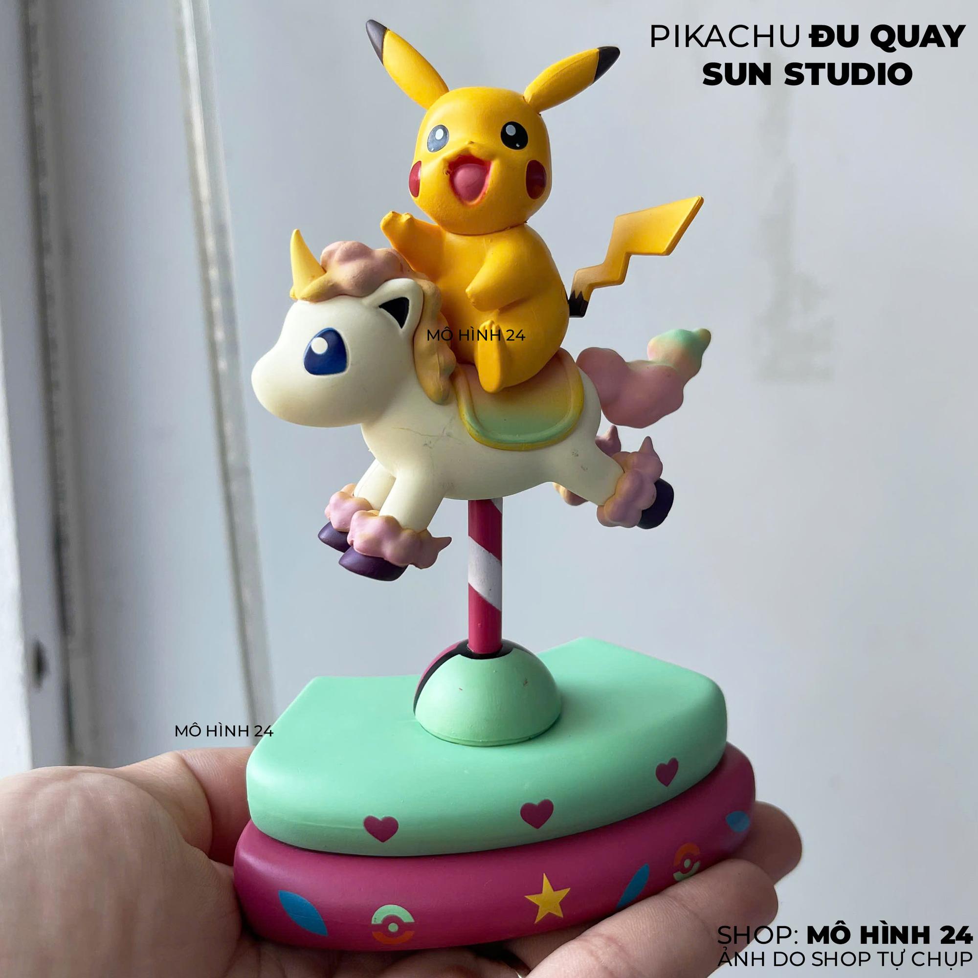 Pokemon Đu quay cưỡi ngựa-duoc-ban-tai-Mô hình 24