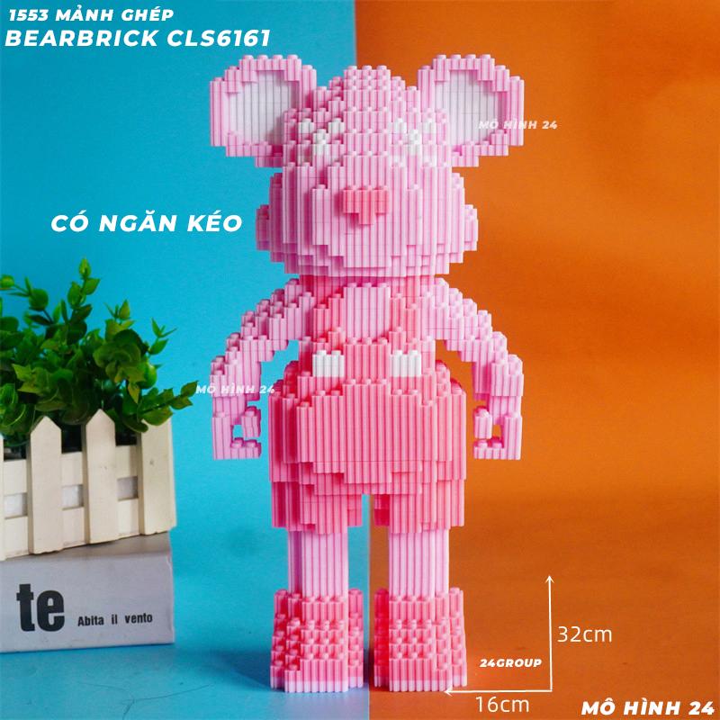 Đồ chơi lego bear brick lắp ráp gấu BEARBRICK CLS6161-duoc-ban-tai-Mô hình 24
