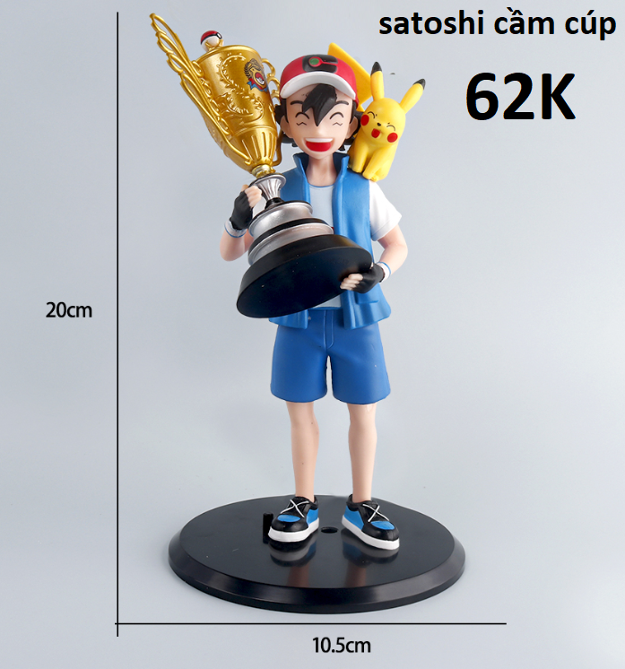 Satoshi Cầm cúp 20cm-duoc-ban-tai-Mô hình 24
